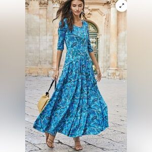 Peruvian Connection Floral Dress Size XL Maldives